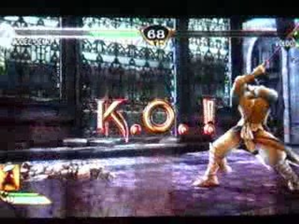 Vidéo test mode solo SoulCalibur 4