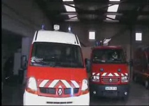 Manoeuvre fumée des sapeurs pompiers de Loupian