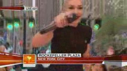 No Doubt - Spiderwebs @ Today Show NBC 1/05/2009