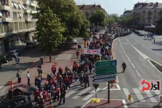 Manifestation à Chalon-sur-Saône le 1er mai 2009