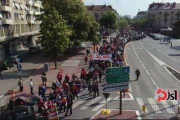 Manifestation à Chalon-sur-Saône le 1er mai 2009