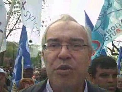 Interview de Bernard Van Craeynest défilé du 1er mai