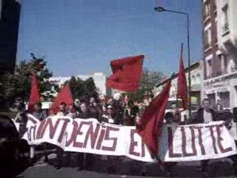 Premier mai 2009, Saint-Denis en lutte (93) 1er mai