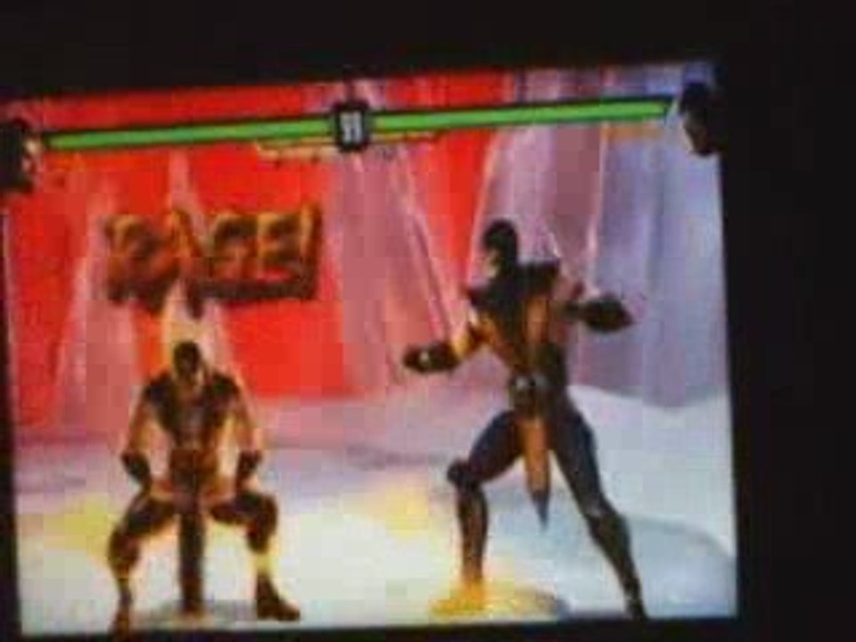 Mortal Kombat VS DC- Shang Tsung VS Scorpion