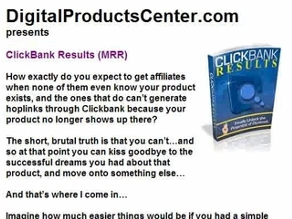 ClickBank Results