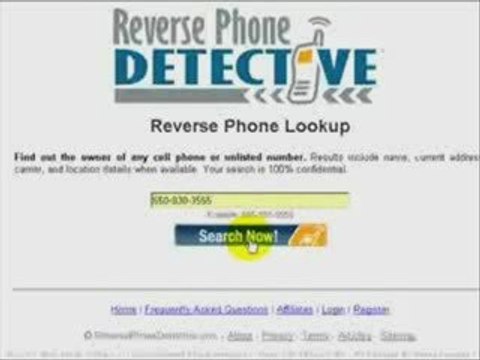 Reverse phone lookup search address by number directory