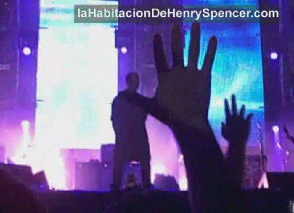 Oasis en concierto en Lima