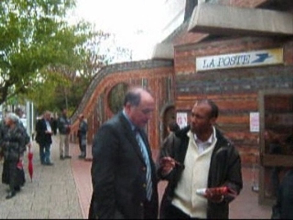 Harlem Desir à Arcueil le 29 avril 2009
