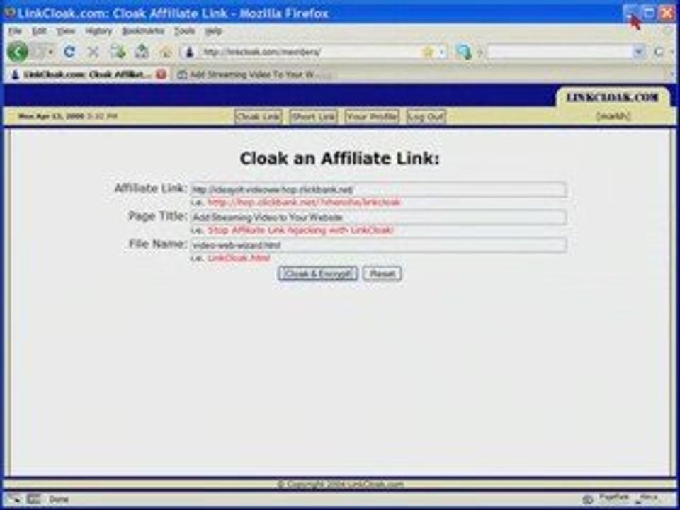 LinkCloak: How to Cloak Affiliate Links for Free