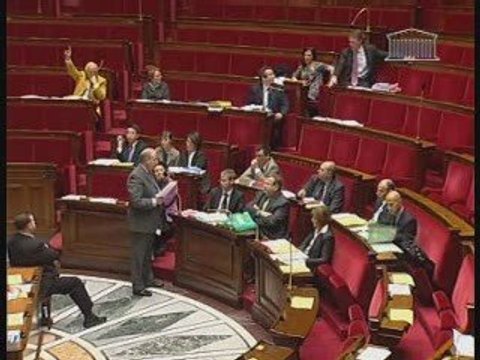 Hadopi Christine Albanel à l'Assemblée Nationale avril 2009