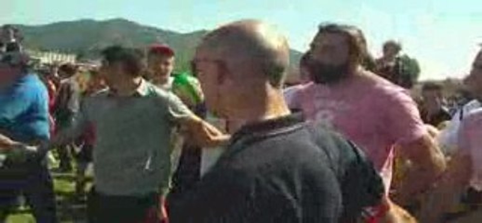 Bonne prise de Chabal