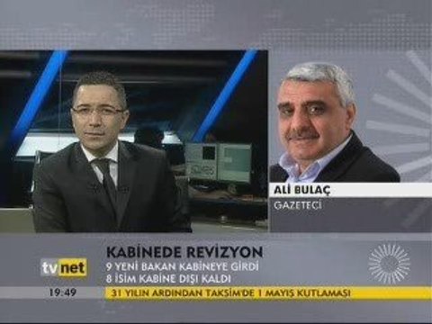 1 Mayıs 2009 Kabine degisikligi