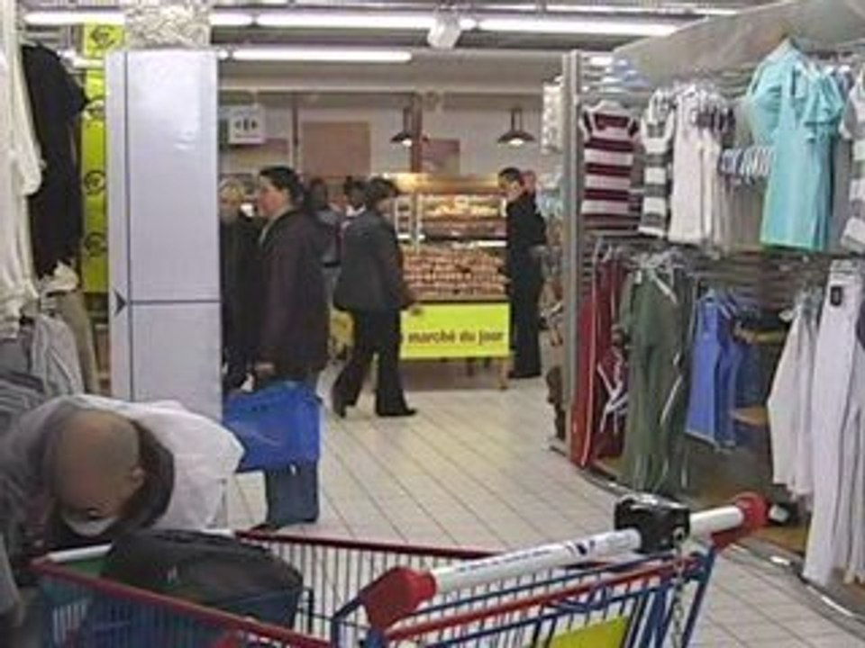 Descente à Carrefour
