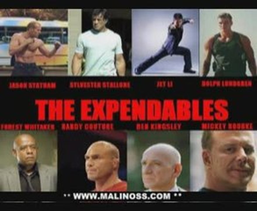 The Expendables New Movie Trailer (Release Date: April 23, 2