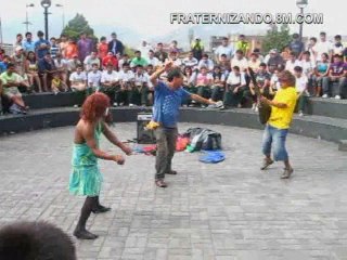 COMO EMPIEZAN SU SHOW LOS COMICOS AMBULANTES  LIMA - PERÚ