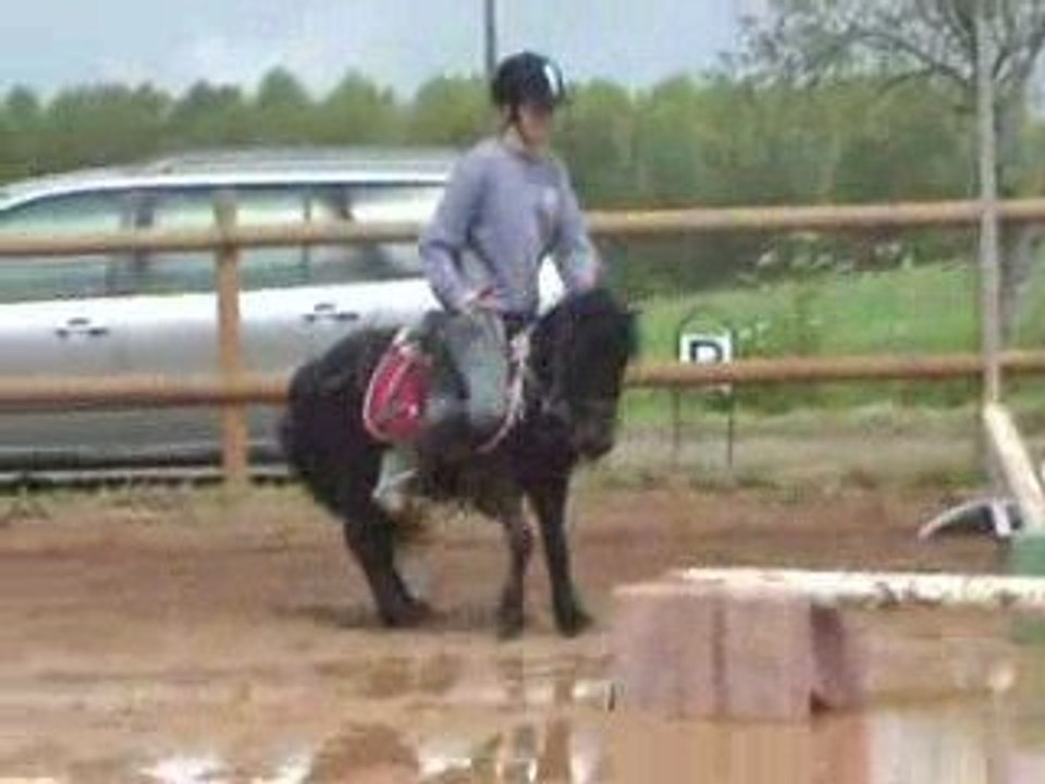 Gimkhana hors concours avec mon nain