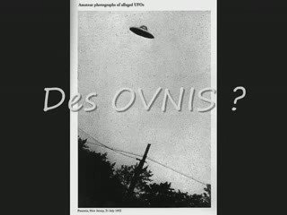 Des ovnis ?