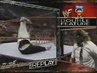 WWF - RAW 15.02.1999 - The Rock vs Mankind (Ladder Match)