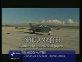Promo Enrico Mattei Fiction Raiuno