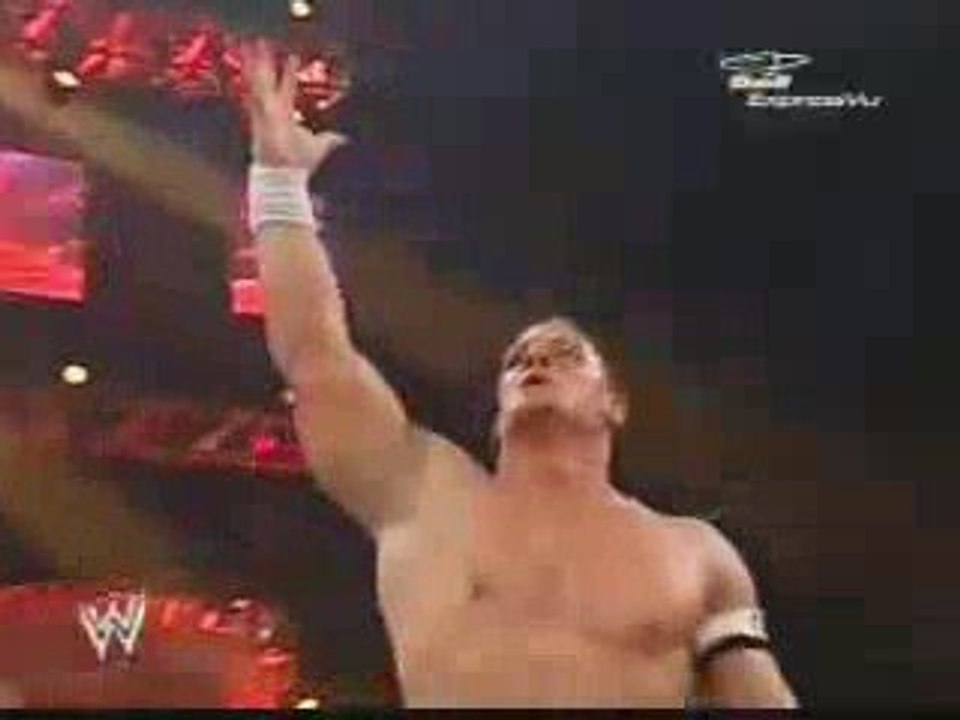 John Cena Vs Sabu "Extreme rules Lumberjack " Vengence 06