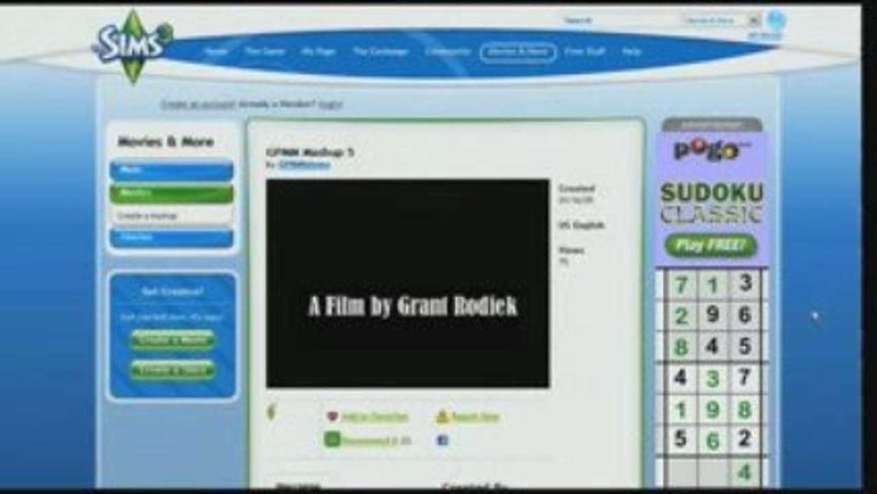 Sims3_ Movie Tool Developer Vlog