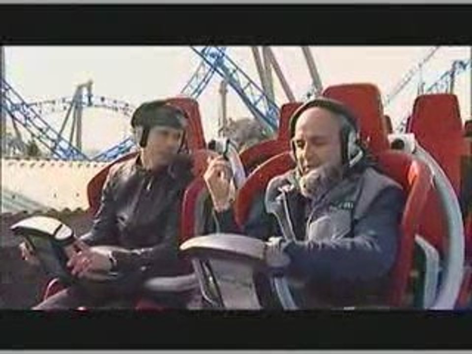 Europa-Park - Blue Fire testé par SF1