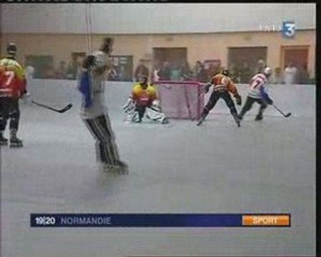 France-Allemagne Roller Hockey à Caen 1/05/09 FR3 Normandie