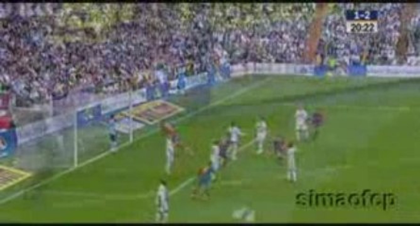 real madrid - barcelone.1-2. pujol