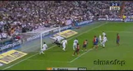 real madrid - barcelone.2-3. ramos