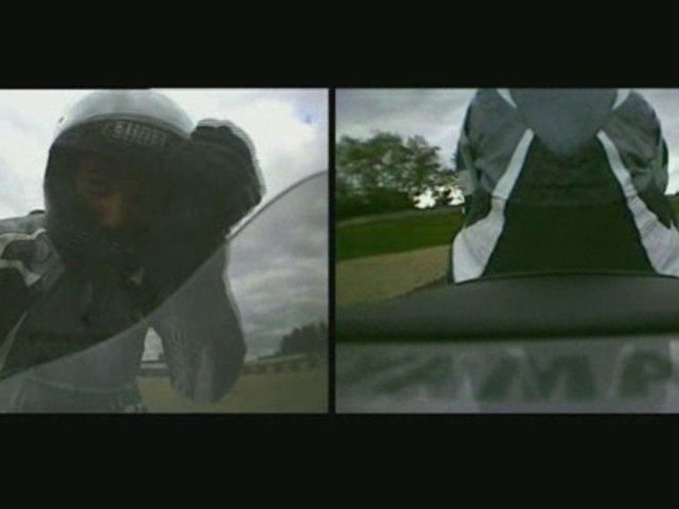 Circuit carole collision entre motos 02/05/2009