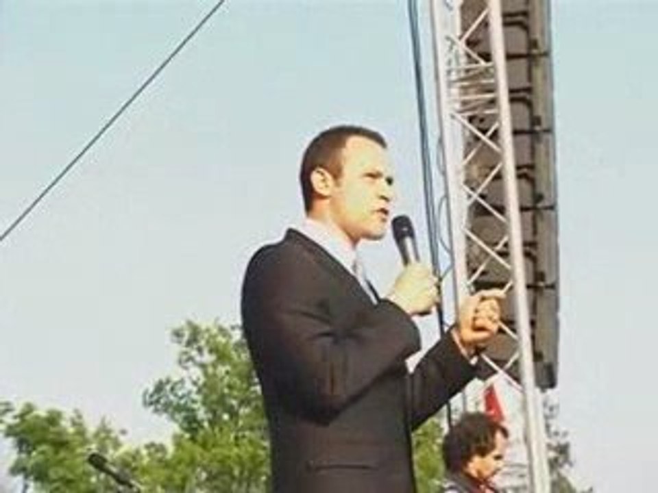 Calev Myers at the Durban II Conference at Geneva