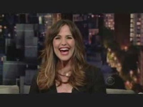 (HQ) Jennifer Garner on Letterman 2009.04.29