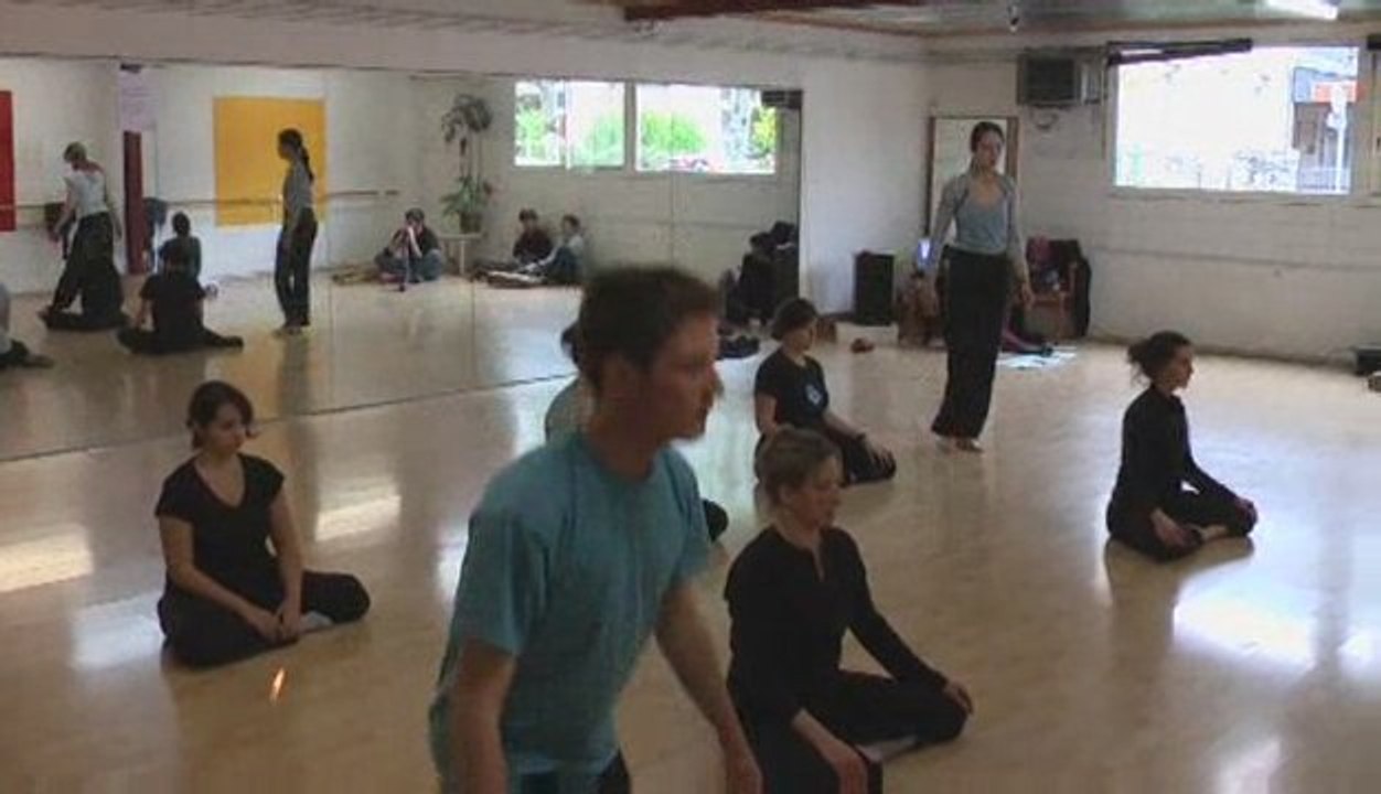 At work (2) for "Souffle", may 2 09