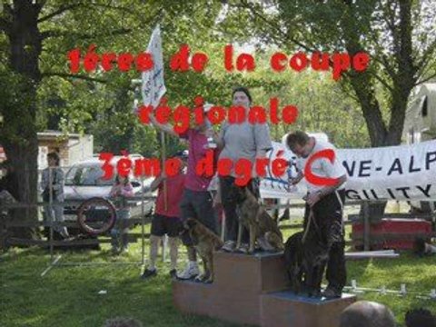 Championat régional agility Voreppe le 27 avril 2008