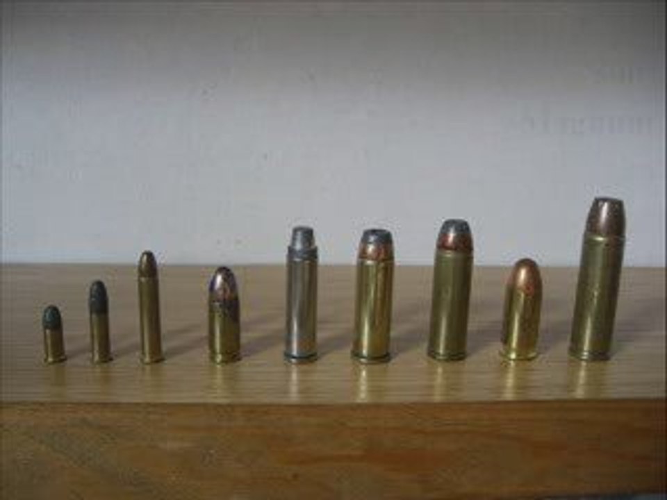 Munitions cartridges 22 lr 357 44 45 454 500 magnum