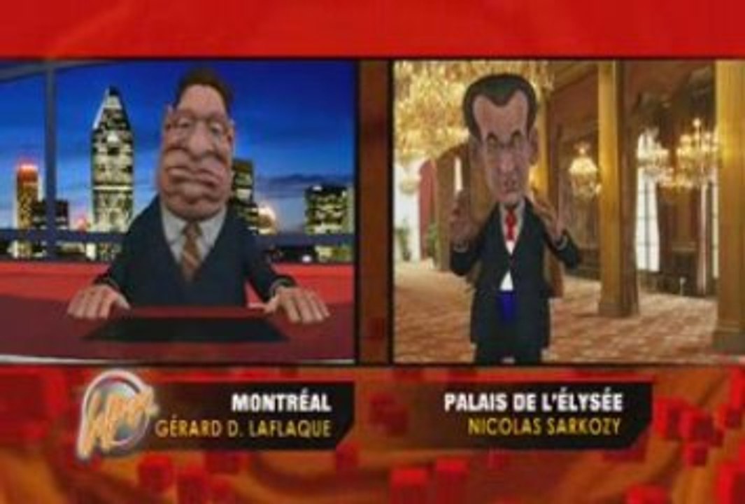 Sarkozy la crise au Québec