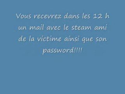 Comment hack un compte steam
