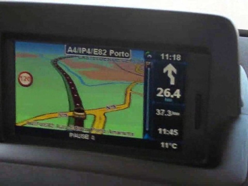 Renault Clio III Carminat TomTom : Limites de vitesse