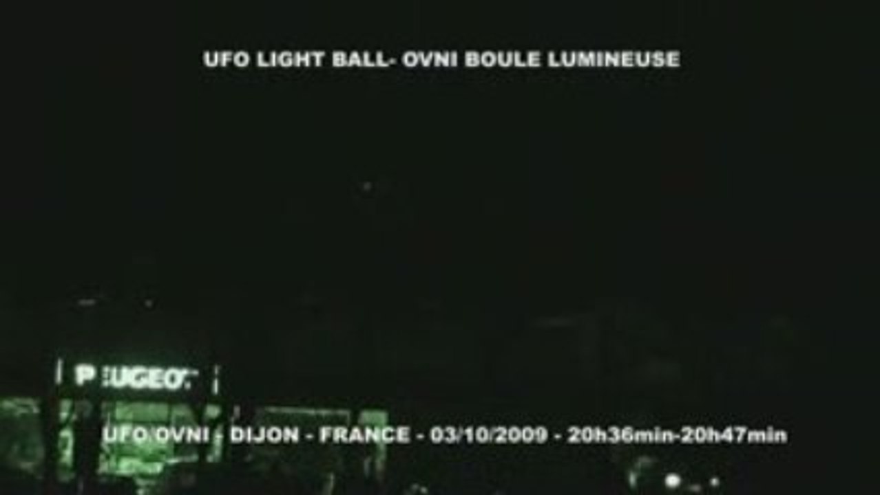 Ufo Ovni en France Dijon 10 03 2009 http://www.les-ovnis.com