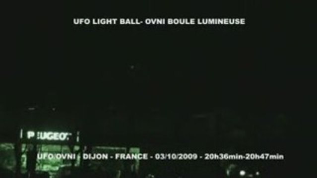 Ufo Ovni en France Dijon 10 03 2009 les-ovnis.com