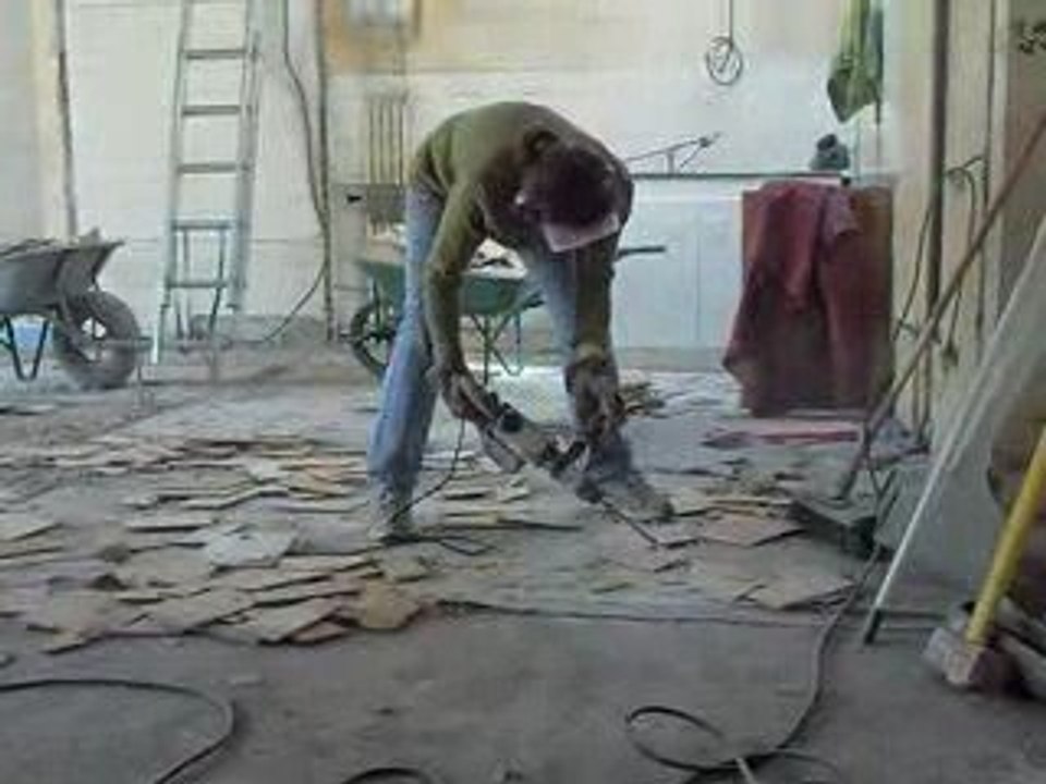 Bye Bye le carrelage....