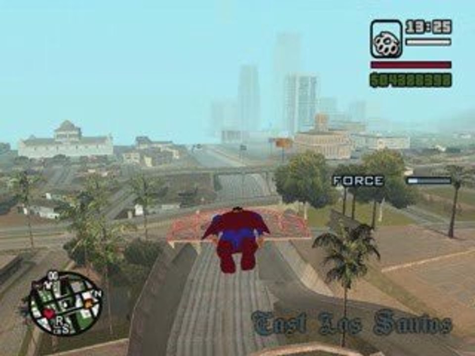 Superman dans GTA San Andreas
