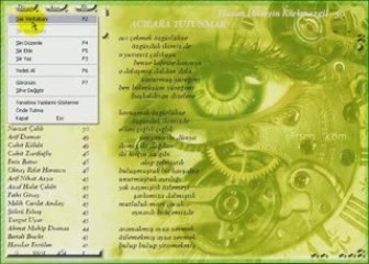 001 Sesli - ŞiirSEN Şiir Kütüphane Programı Yardımı