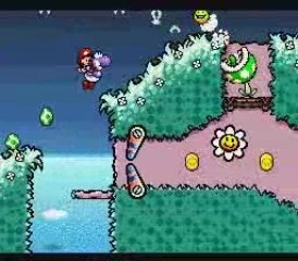 Lets play Super Mario World 2 Yoshis Island pt 38 world 5-5