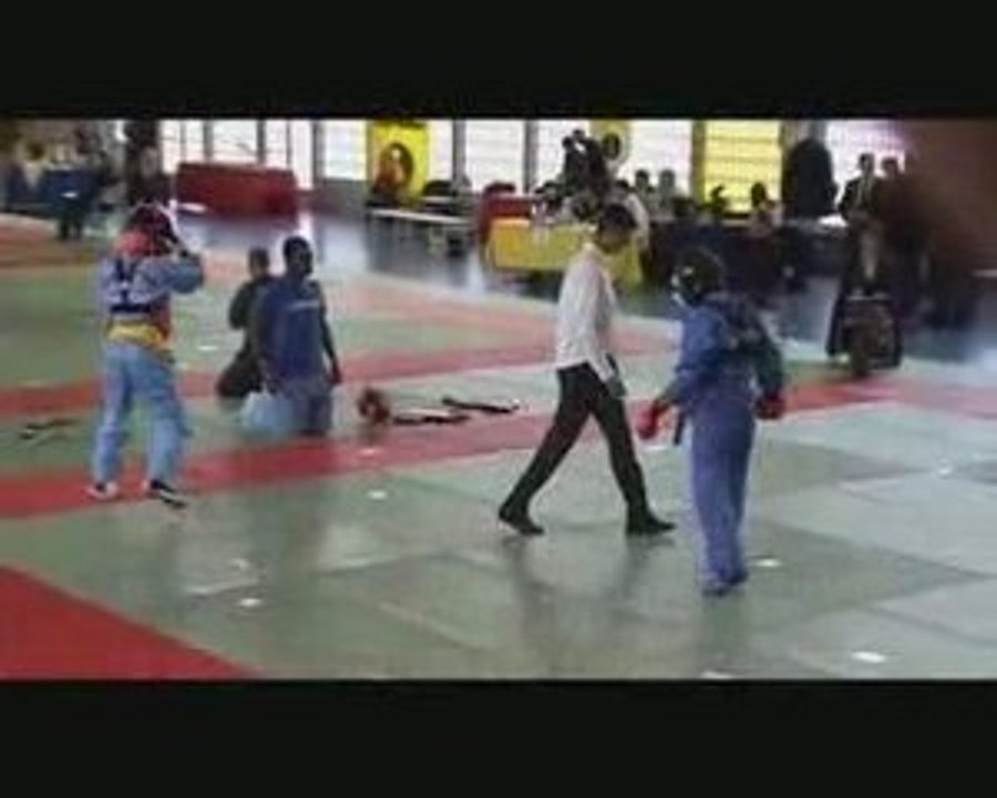 Combat coupe de france 2009 corinne(bleue)