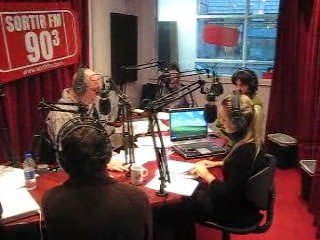 Entrevue radio chez "Sortir FM 90,3 - A la table de Robert"