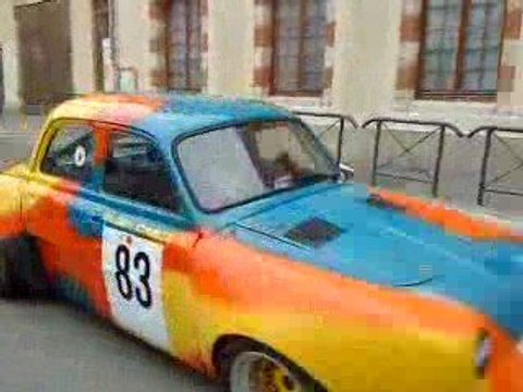 206CC saxo 106 fusée orange 206 course de cote Andelys 2009