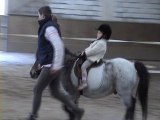 poney camille au trot