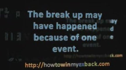 How to Get Your Ex Back - Helpful Tips