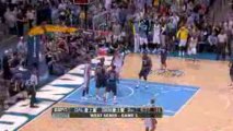 NBA J.R. Smith threads the needle between two Mavericks defe